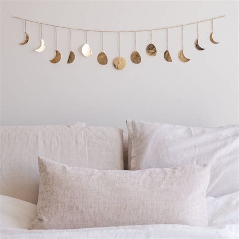 lunar wall hanging|moon wall art and decor.